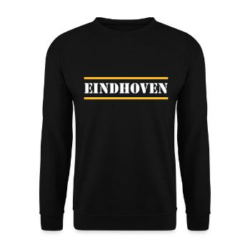 Eindhoven VECTOR - Unisex Sweatshirt - black - Front - Alina (178cm) & Michal (187cm)
