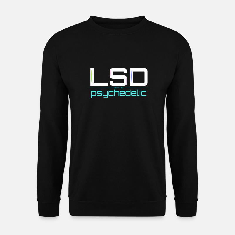 lsd psychedelic - Unisex Sweatshirt - black