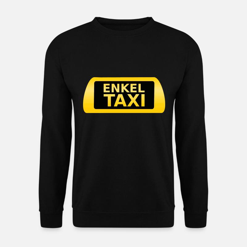 Enkel Taxi - Unisex Pullover - Schwarz