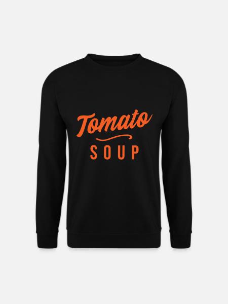 Tomato Soup - Tomatensuppe - Unisex Pullover - Schwarz