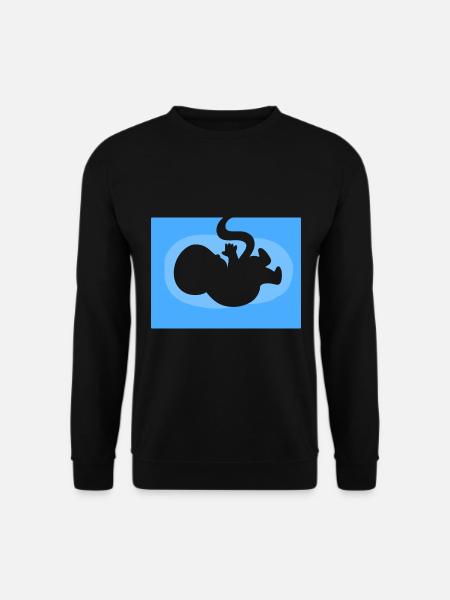 Baby Ultraschall Arzt - Unisex Pullover - Schwarz