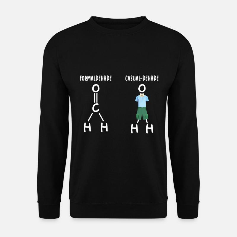 Chemie Lehrer | Chemiker Wissenschaft Geschenkidee - Unisex Pullover - Schwarz