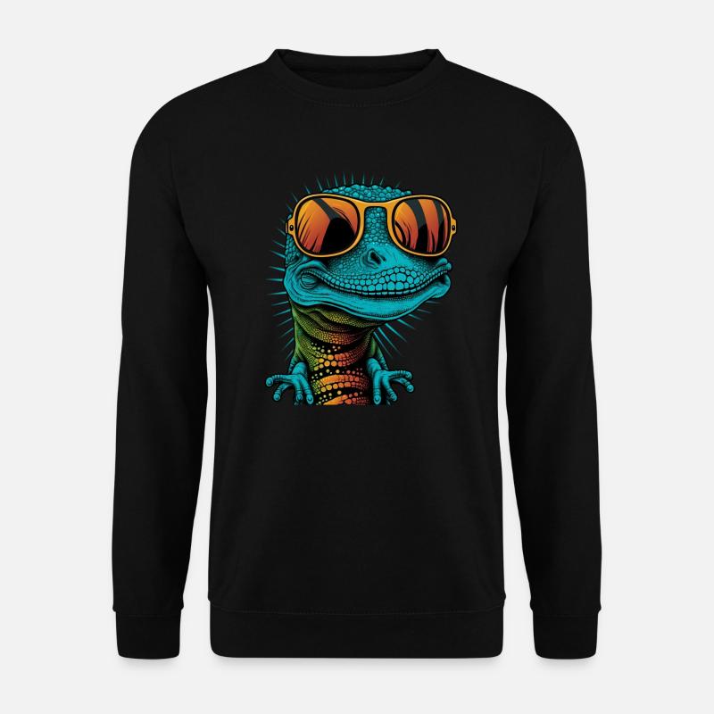 Cool Gecko - Unisex Sweatshirt - black