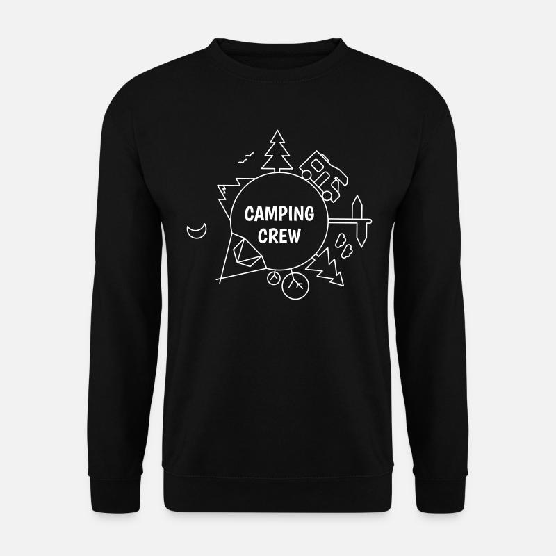 Camping Crew - Unisex Sweatshirt - black