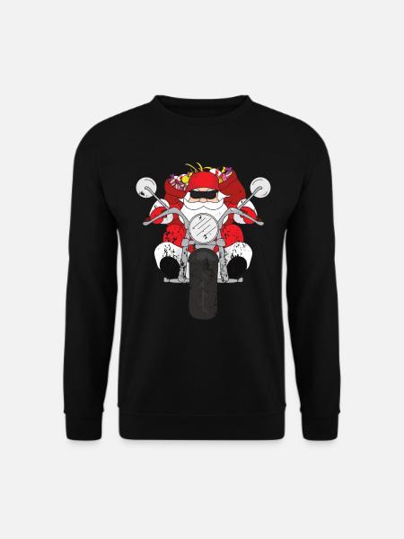 Retro Vintage Grunge Style Weihnachten - Unisex Pullover - Schwarz