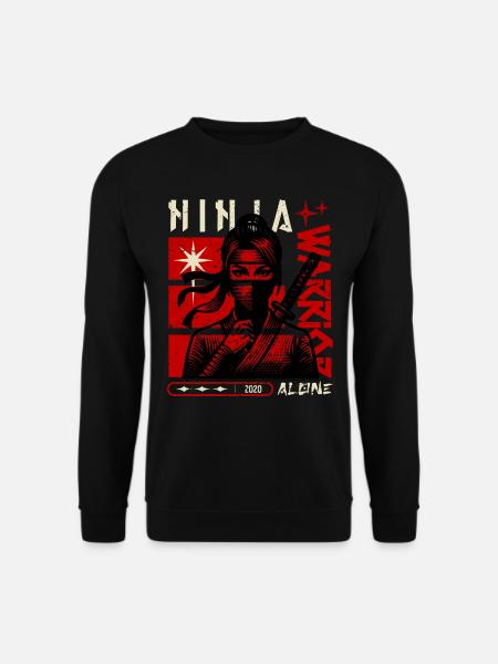 Ninja Warrior - Unisex Sweatshirt - black