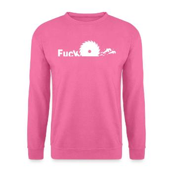 Fuck Off - Unisex Pullover - Pink - Vorne