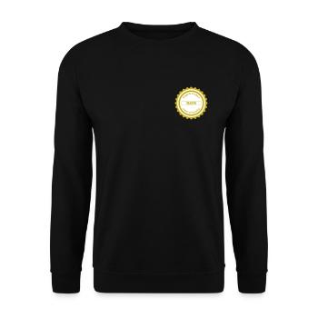 Label of Quality / Mom / Small - Unisex Sweatshirt - black - Front - Alina (178cm) & Michal (187cm)