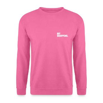 Hit Shappens Drummer - Unisex Pullover - Pink - Vorne