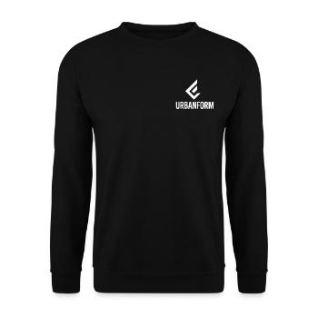 white n2 black season 1 - Unisex Pullover - Schwarz - Vorne - Alina (178cm) & Michal (187cm)