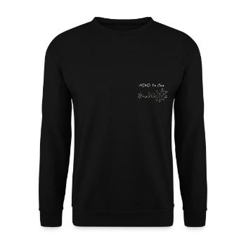 Le TDAH est comme - Sweat-shirt Unisexe - noir - Devant - Alina (178cm) & Michal (187cm)