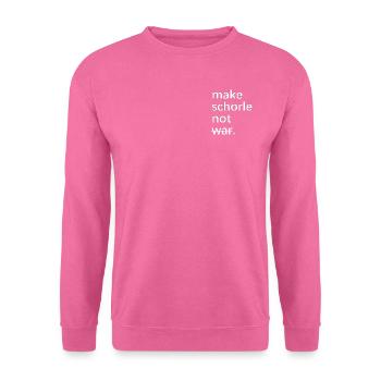 schorle IIII - Unisex Pullover - Pink - Vorne