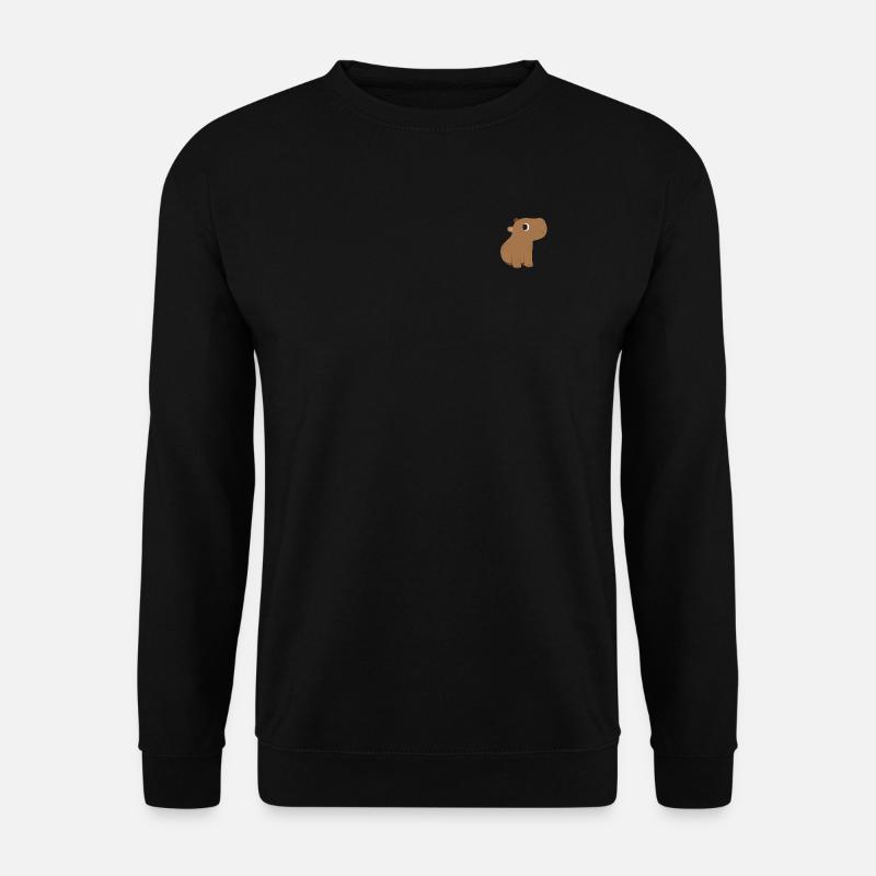 Hippo, Hippopotamus - Unisex Sweatshirt - black