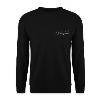 Mère-veilleuse - Sweat-shirt Unisexe - noir - Devant - Alina (178cm) & Michal (187cm)