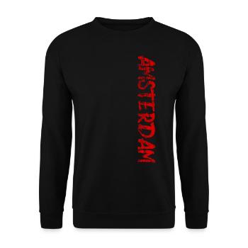 Amsterdam - Sweat-shirt Unisexe - noir - Devant - Alina (178cm) & Michal (187cm)