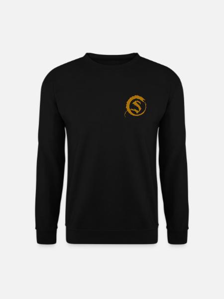Hobbit S kistelogo til Smaug med dragesymbol - Unisex sweater - sort