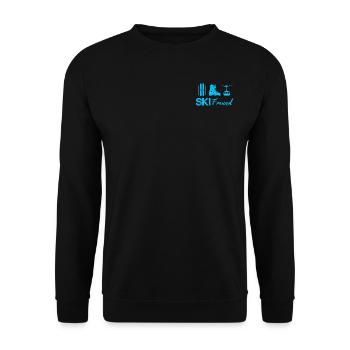 Skifreund - Unisex Pullover - Schwarz - Vorne - Alina (178cm) & Michal (187cm)
