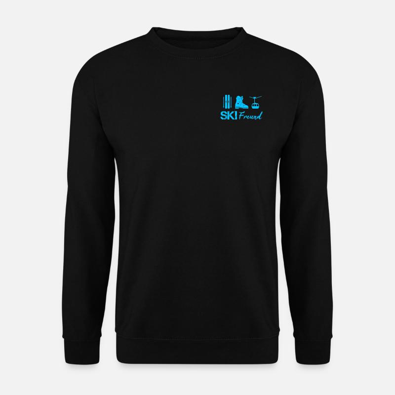 Skifreund - Unisex Pullover - Schwarz