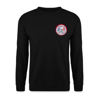 Ich kann nicht, ich habe Paris, um es zu befreien, 1944 2024 - Unisex Pullover - Schwarz - Vorne - Alina (178cm) & Michal (187cm)