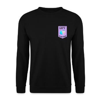 NFT IS THE FUTURE - Unisex Sweatshirt - black - Front - Alina (178cm) & Michal (187cm)