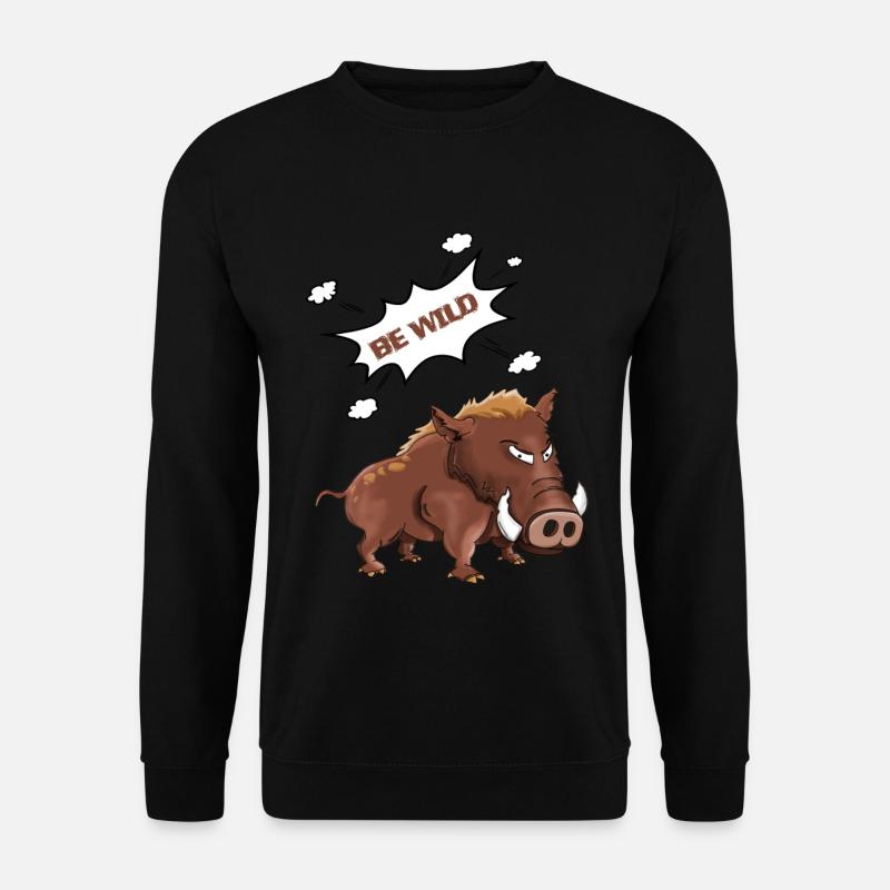 be wild - Unisex Sweatshirt - black