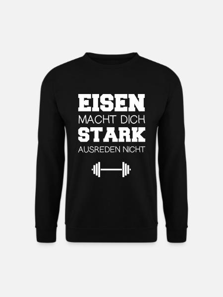Gym - Unisex Pullover - Schwarz