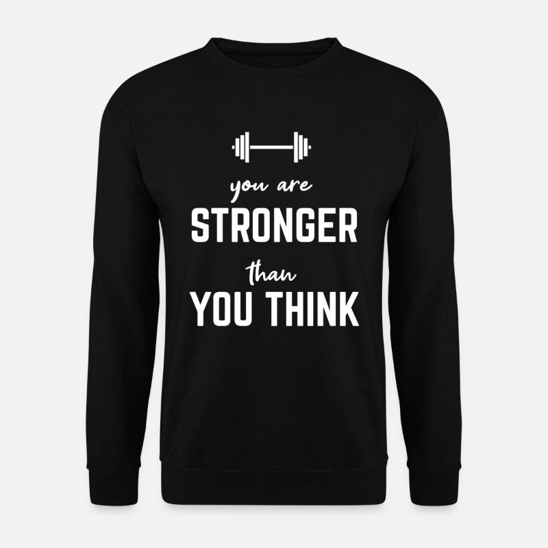 Gym - Unisex Pullover - Schwarz