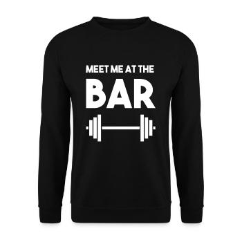 aptitude - Sweat-shirt Unisexe - noir - Devant - Alina (178cm) & Michal (187cm)