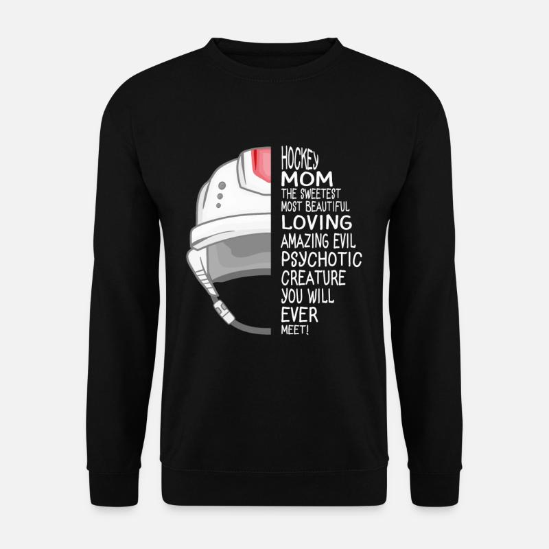 Hockey-Mutter - Unisex Pullover - Schwarz