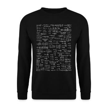Aide-mémoire sur le formulaire - Sweat-shirt Unisexe - noir - Devant - Alina (178cm) & Michal (187cm)