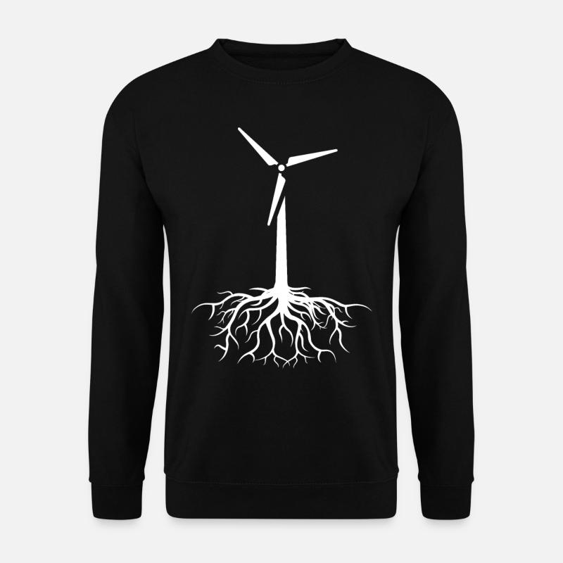 Windkraft - Unisex Pullover - Schwarz