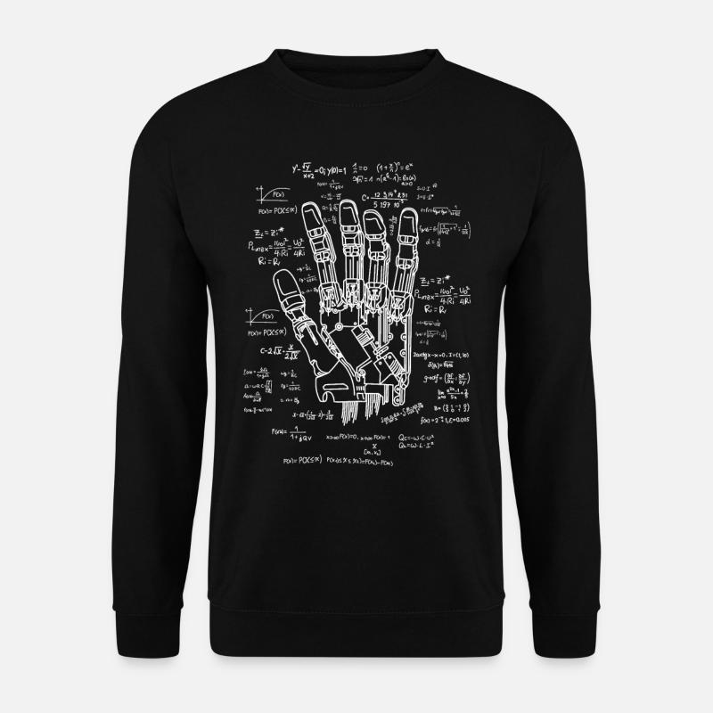 Roboter Ingenieur Formelsammlung - Unisex Pullover - Schwarz