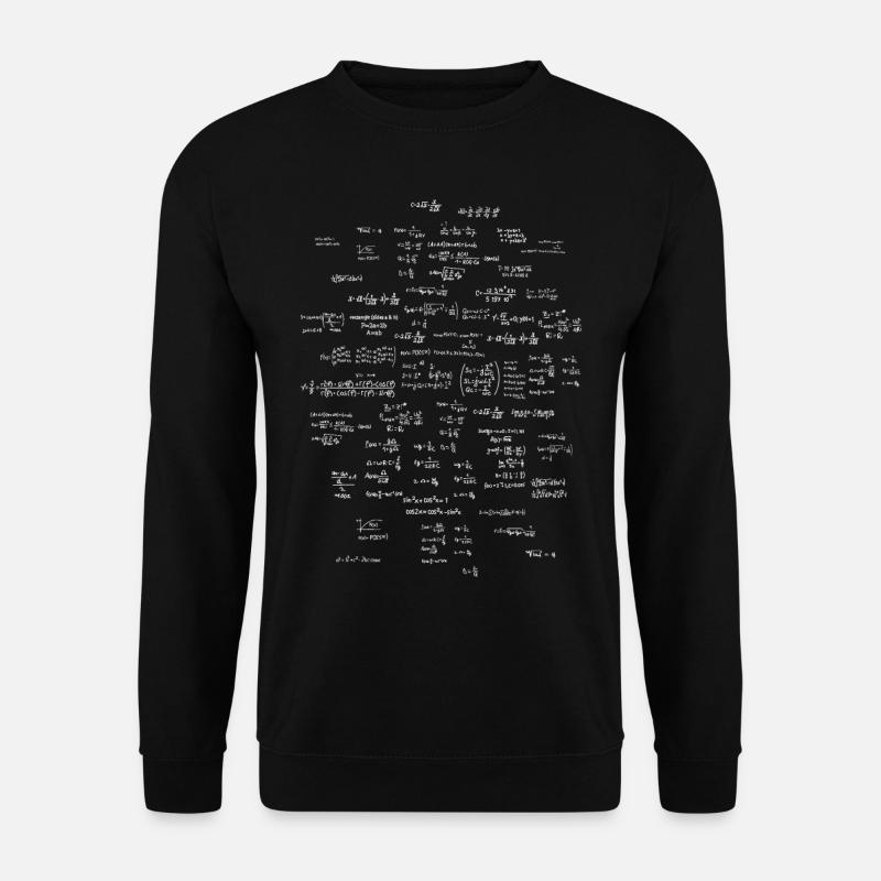 Mathe Formelsammlung - Unisex Pullover - Schwarz