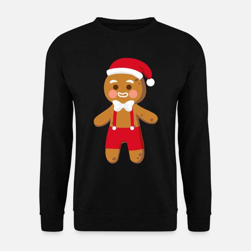 Weihnachtsplätzchen - Unisex Pullover - Schwarz