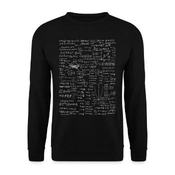 Mathematik Freak - Unisex Pullover - Schwarz - Vorne - Alina (178cm) & Michal (187cm)