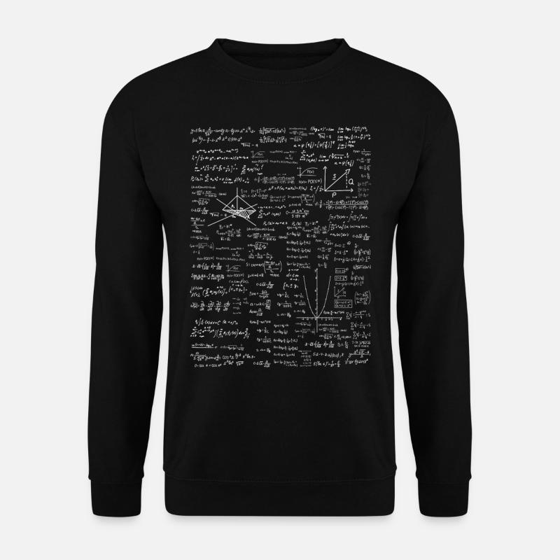 Phénomène de maths - Sweat-shirt Unisexe - noir