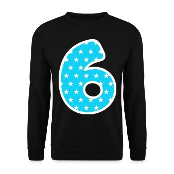 6 - Unisex Sweatshirt - black - Front - Alina (178cm) & Michal (187cm)