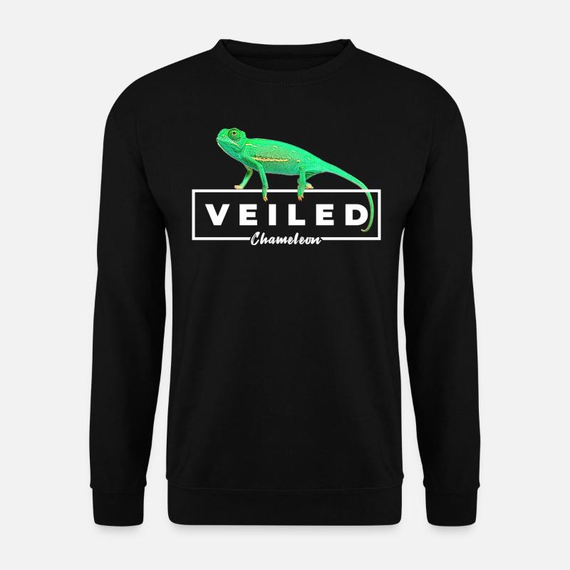 Baby Veiled Chameleon Reptile Owner - Unisex Sweatshirt - black