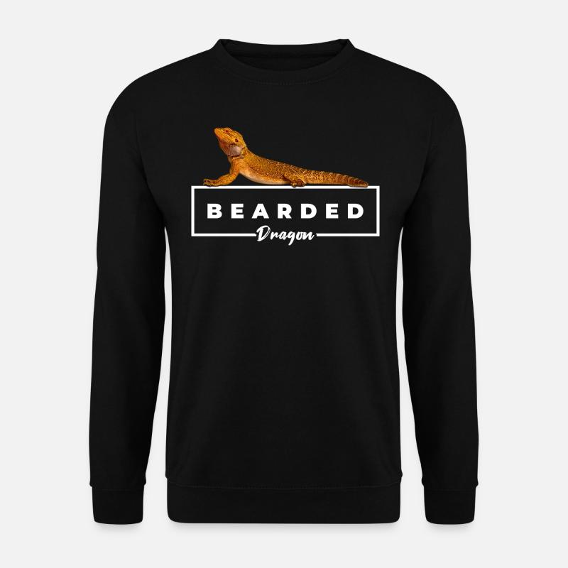 Bartdrachen-Reptilienbesitzer - Unisex Pullover - Schwarz