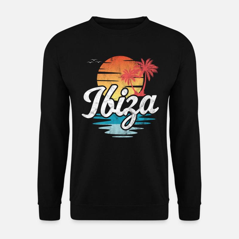 Ibiza - Unisex Pullover - Schwarz