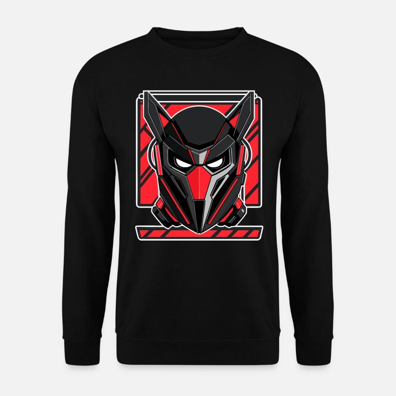 Evil Robot - Unisex Sweatshirt - black