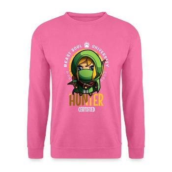 Hunter-zertifiziert - Unisex Pullover - Pink - Vorne