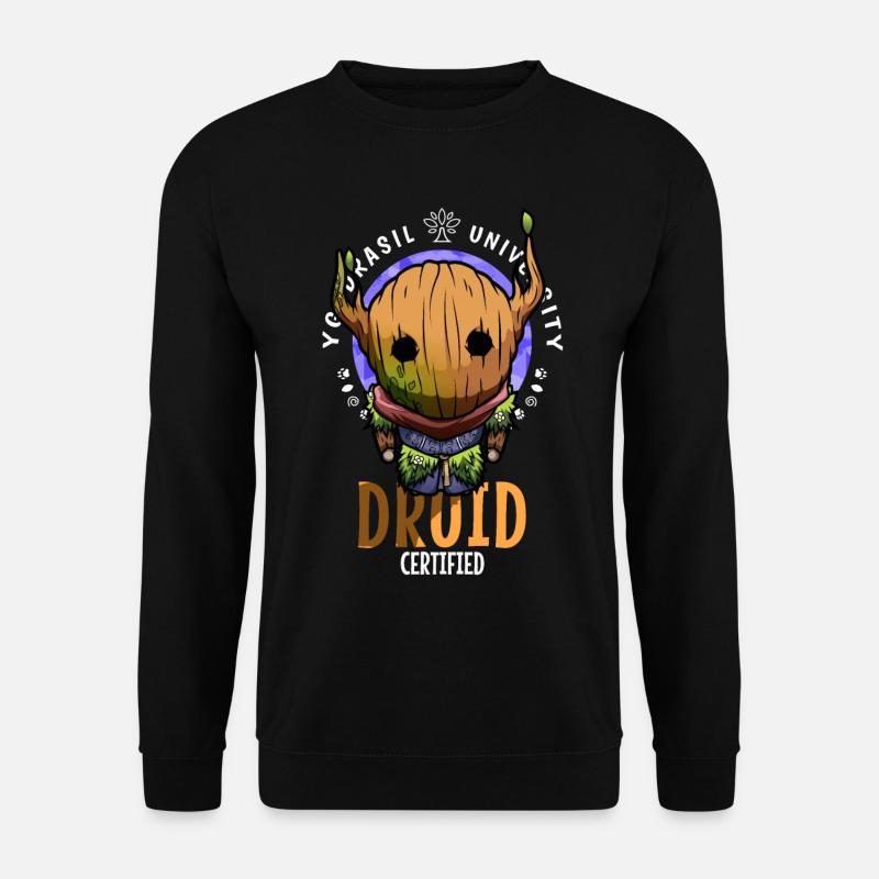 Druide zertifiziert - Unisex Pullover - Schwarz