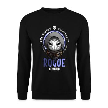 Rogue certified - Sweat-shirt Unisexe - noir - Devant - Alina (178cm) & Michal (187cm)