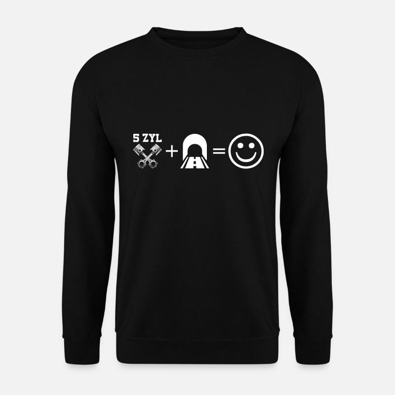 5 Zylinder Power - Unisex Pullover - Schwarz