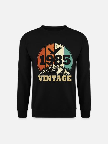 Jahrgang 1985 - Unisex Pullover - Schwarz