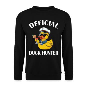 Humor Cruise Holidays - Unisex Sweatshirt - black - Front - Alina (178cm) & Michal (187cm)