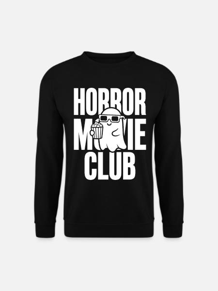 Horror Movie Club Ghost - Unisex Sweatshirt - black