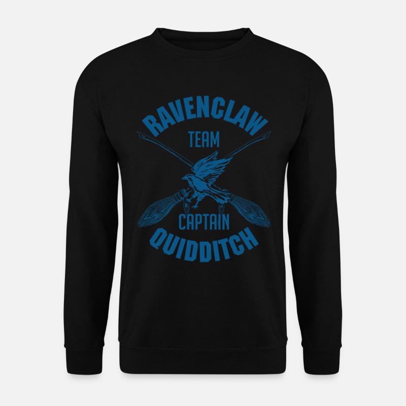 Harry Potter Emblème Serdaigle Quidditch - Sweat-shirt Unisexe - noir