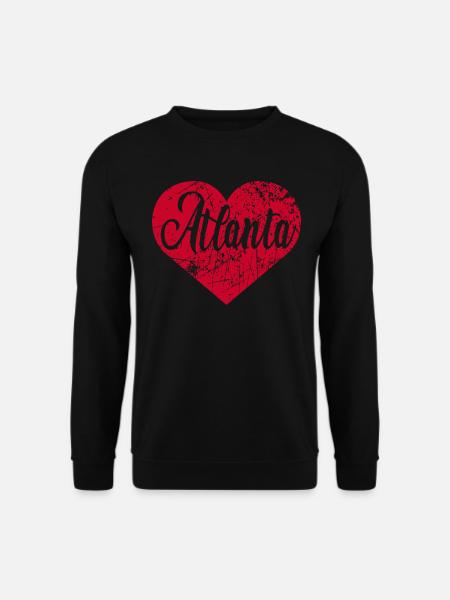 Atlanta Heart - Unisex Sweatshirt - black